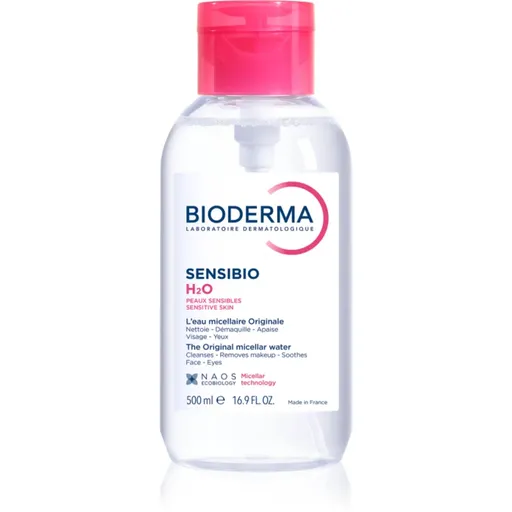 Bioderma Sensibio H2O micelární voda pro citlivou pleť s dávkovačem 500 ml