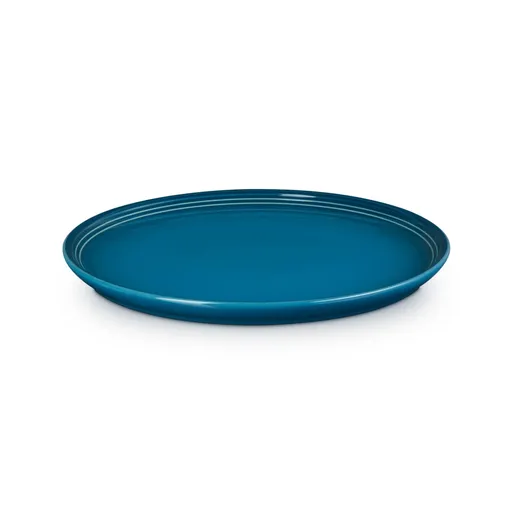 Přílohový talíř COUPE 22 cm, DEEP TEAL, kamenina, Le Creuset