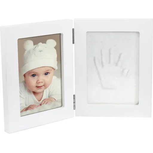 Dooky Luxury Memory Box Double Frame Handprint sada na otisk miminka 1 ks