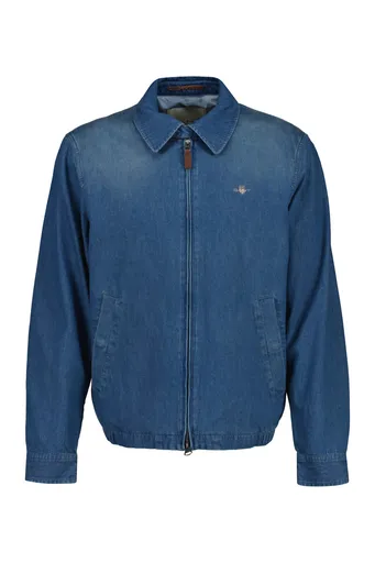 BUNDA GANT INDIGO WINDCHEATER JACKET SEMI LIGHT BLUE