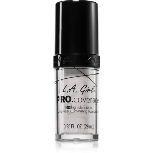 L.A. Girl Cosmetics PRO. Coverage rozjasňující tekutý make-up odstín White 28 ml