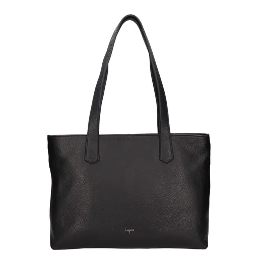 Dámská kožená kabelka Lagen Mille - černá