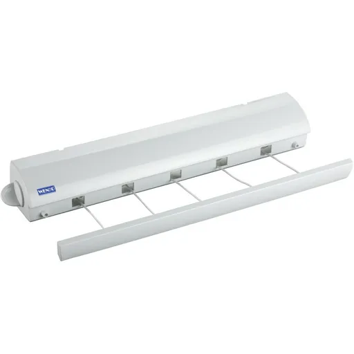 Wenko Nástěnný samonavíjecí sušák prádla, 21 m