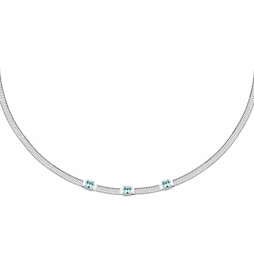 Morellato Půvabný dámský náhrdelník s krystaly Hádek Gioia SAVY28