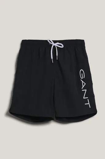PLAVKY GANT LIGHTWEIGHT SWIM SHORTS BLACK