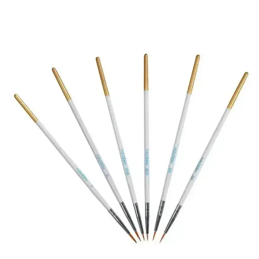 Sada detailních štětců Meeden 6ks