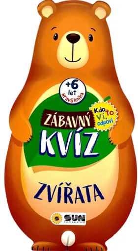 Zábavný kvíz Zvířata - Kdo to ví, odpoví 6+
