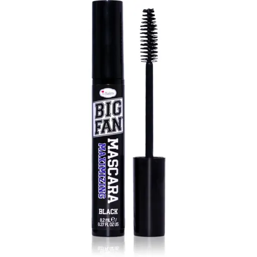 theBalm Big Fan™ Maximizing Mascara řasenka pro objem a zahuštění řas 8.2 ml