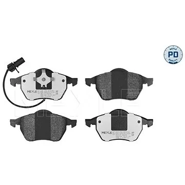 MEYLE Brzdové destičky (0252184919/PD)