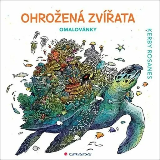 Ohrožená zvířata - Omalovánky - Rosanes Kerby