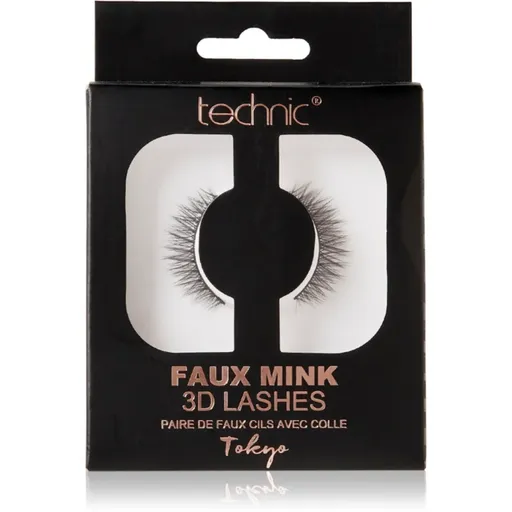 Technic Cosmetics Faux Mink umělé řasy Tokyo 1 pár