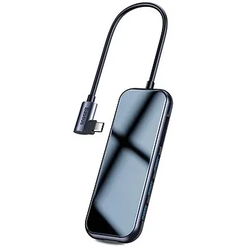 Baseus Multi-functional HUB (USB-C to 3xUSB3.0+HD4K+SD/TF+PD) Deep gray (CAHUB-CZ0G)