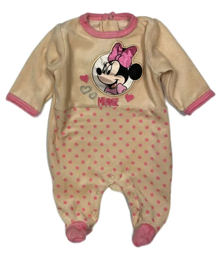 Eplus Dupačky Minnie Mouse - Bělorůžové Velikost nejmenší: 3 měsíce