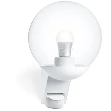 STEINeL 005917 - VenKovní nástěnné svítidlo se senzorem L585S 1xE27/60W bílá IP44 (49484)
