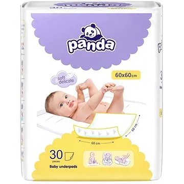 PANDA přebalovací podložky 60 × 60 cm, 30 ks (5900516698881)