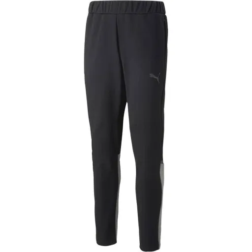 Puma TEAMCUP CASUALS PANTS Pánské tréninkové kalhoty, černá, velikost XXXL