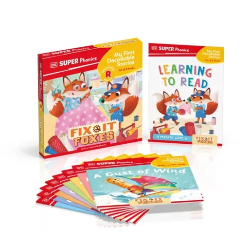 DK Super Phonics My First Decodable Stories Fix-It Foxes - DK