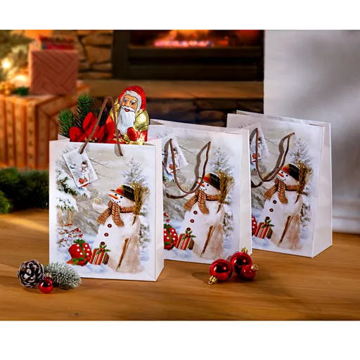 Dárkové tašky Sněhulák
