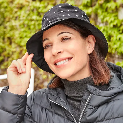 Oboustranný klobouk do deště