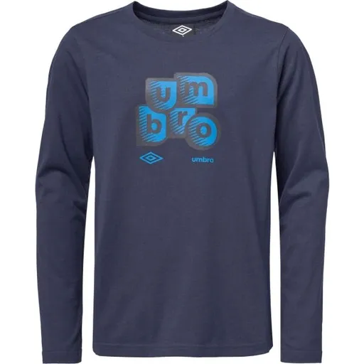 Umbro MALTHE Chlapecké triko, tmavě modrá, velikost 164-170