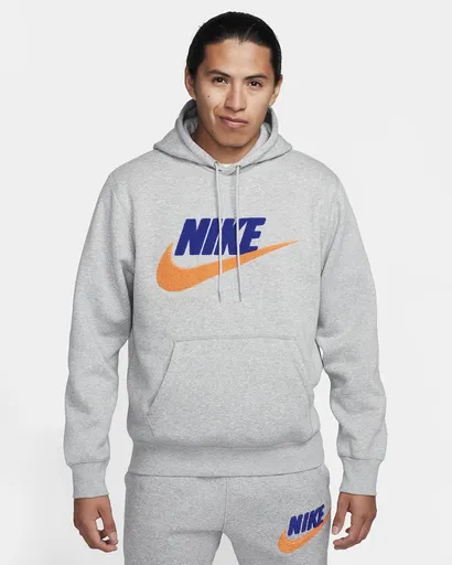 Nike Club Fleece Mens Pullover Hoodie S