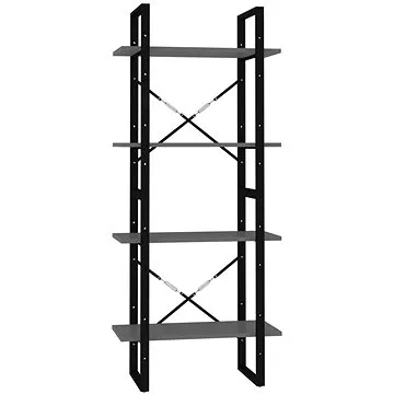 Shumee  se 4 policemi šedá 60×30×140 cm dřevotříska, 806439 (806439)