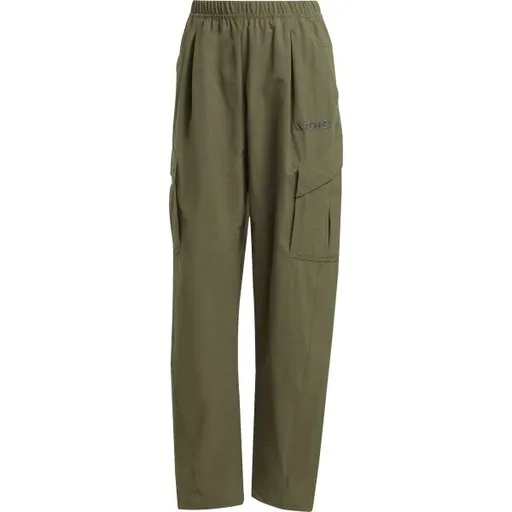 adidas CARGO PANTS Dámské turistické kalhoty, khaki, velikost