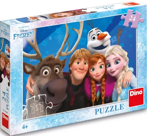 Puzzle Frozen selfie 24 dílků