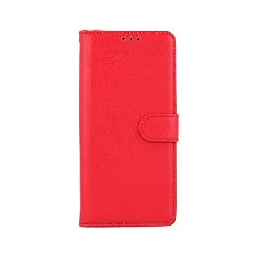 TopQ Pouzdro Realme 8i knížkové Červená s přezkou 70797 (Sun-70797)