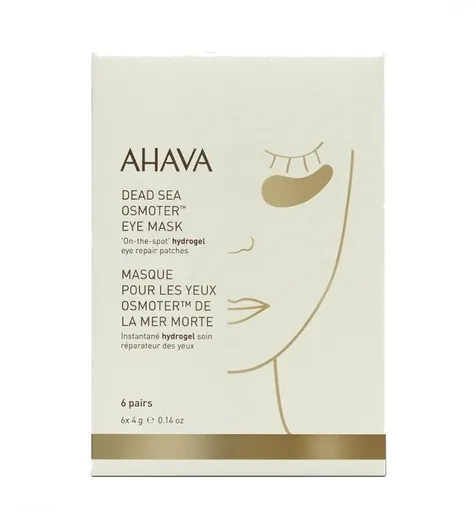 AHAVA Hydrogelová maska pod oči Dead Sea (Osmoter Eye Mask) 6 x 4 g