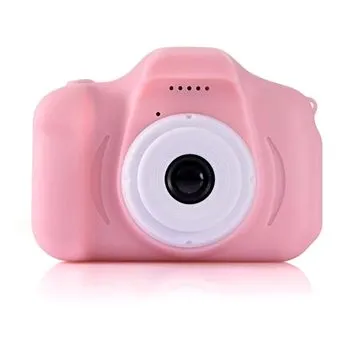 Dětský mini full HD fotoaparát s kamerou - růžový (8588008394779)
