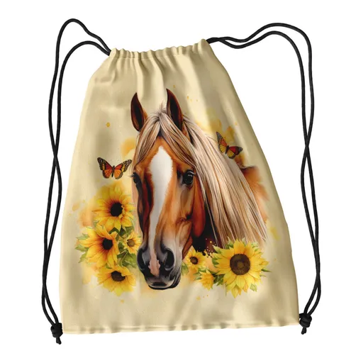 Vak na záda Kůň a slunečnice