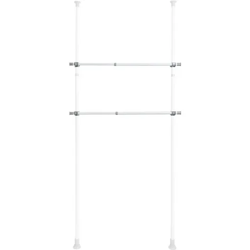 Wenko Sada 2 teleskopických horizontálních tyčí Herkules, bílá