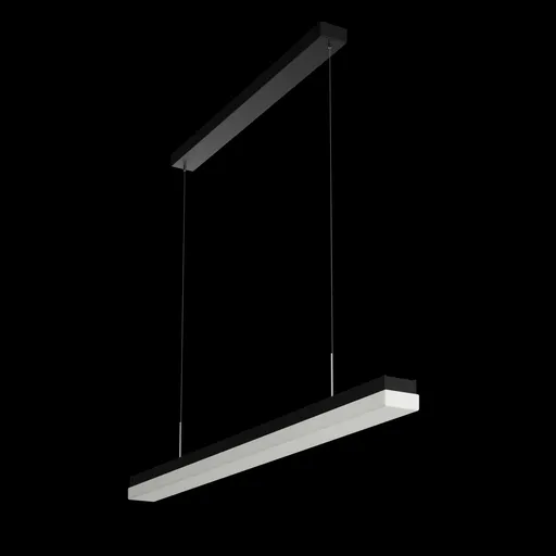 OSMONT MAT60062 MATAR LE2 závěsné plastové svítidlo černá / bílá IP40 3000 K 20W LED