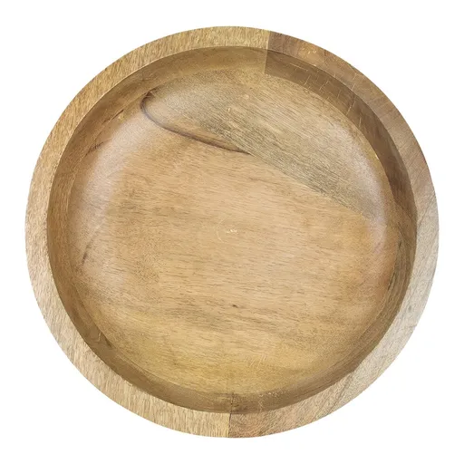 Salátová mísa z mangového dřeva Mongé - Ø 35*7cm CISBH35