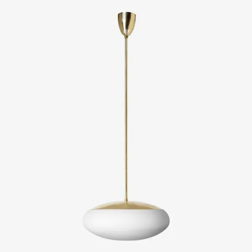 LUCIS závěsné svítidlo DAPHNE ZT 26,7W LED 4000K sklo mosaz opál ZT.L6.D550.84