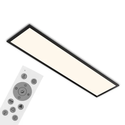 BRILONER CCT svítidlo LED panel, 100 cm, 24 W, 2400 lm, černá BRILO 7054-015