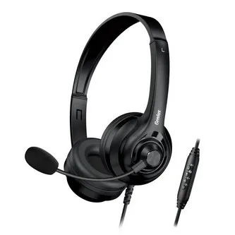 Genius HS-235U sluchátka s mikrofonem, drátová, černá