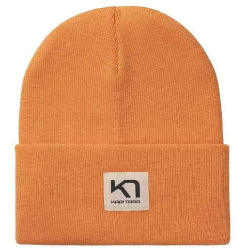 KARI TRAA ROTHE Dámská čepice, oranžová, velikost UNI