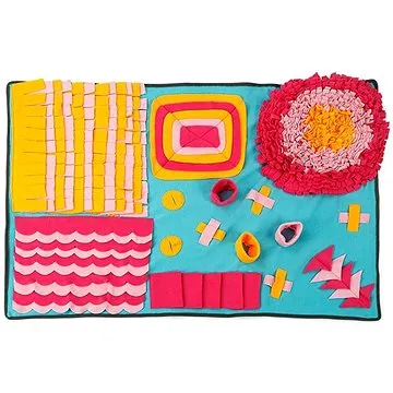 DogLemi čmuchací kobereček Snuffle modrý 105 x 70 cm (6932205251885)