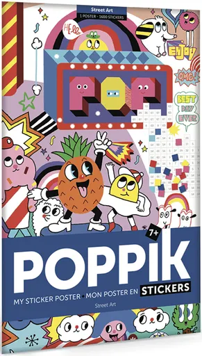 Samolepkový plakát STREET ART