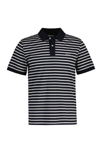 POLOKOŠILE GANT PIMA STRIPED SS POLO EVENING BLUE