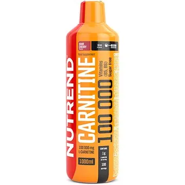 Nutrend Carnitine 100000, 1000ml, višeň (8594073177513)