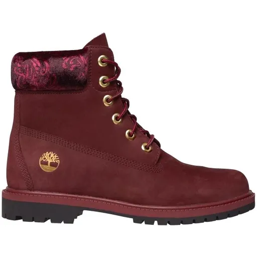 Timberland 6IN HERITAGE BOOT CUPSOLE W Dámská zimní obuv, vínová, velikost 37