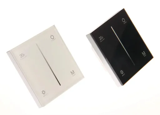 T-LED DimLED nástěnný dotykový triakový stmívač pro LED svítidla 230V Vyberte barvu: Černá 069305