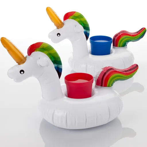 2 držáky na sklenice Jednorožec