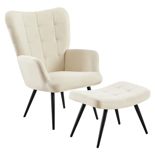 Křeslo s podnožkou HABEN Tempo Kondela