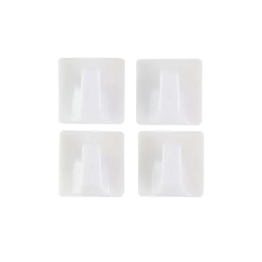 Plastové samolepicí háčky TORO 4ks