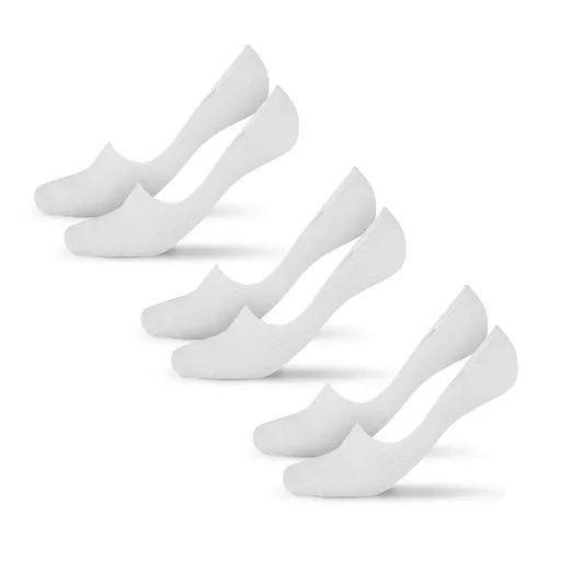 Bontis Set 3 ks: Ponožky INVISO - Bílá | 35-38