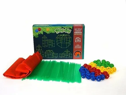 Stavebnice Play-Diy – 3D stanová série (138 dílů)